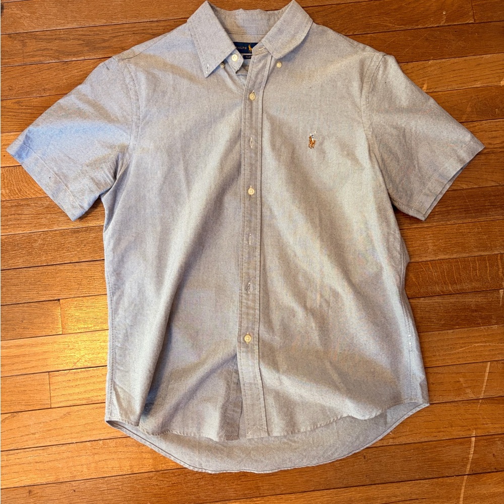 Ralph Lauren Light Blue Casual Button Down Shirt